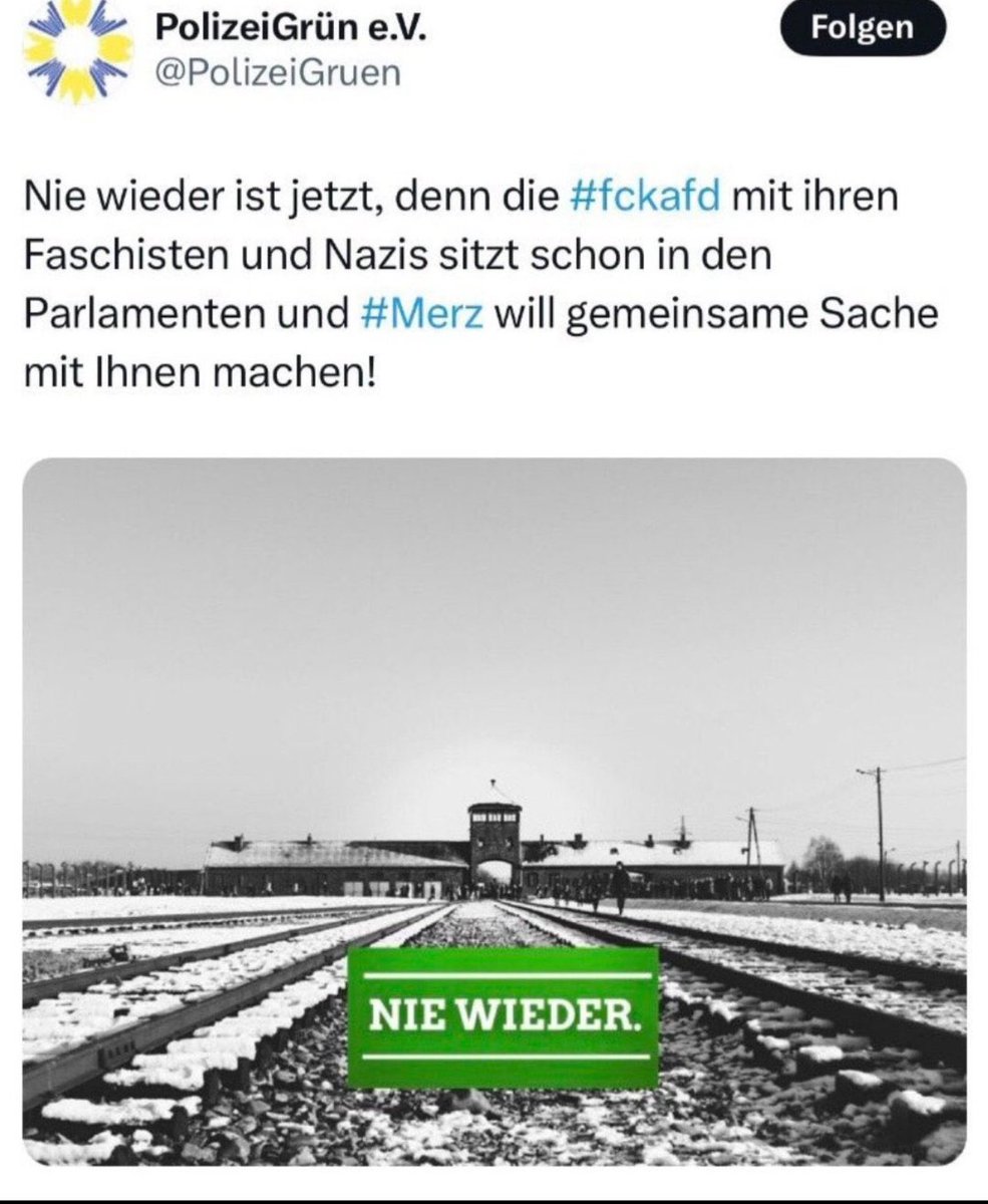 Man soll den Post laut <a href="/PolizeiGruen/">PolizeiGrün e.V.</a> nicht verbreiten. Uppppsss.