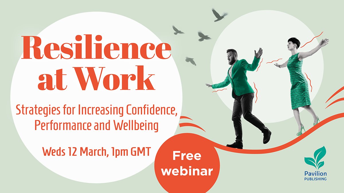 PavPub's tweet image. It's not unusual at this time of year to lack motivation and seek new ventures. 💛centred author & coach for wellbeing, Laurel Alexander will talk about resilience at work in a free webinar. Find out more bit.ly/3WEHFvt