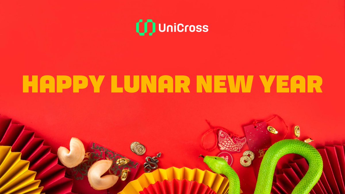 Happy Lunar New Year from the UniCross Team! 

Wishing everyone a prosperous and healthy 2025 year of the snake 🧧