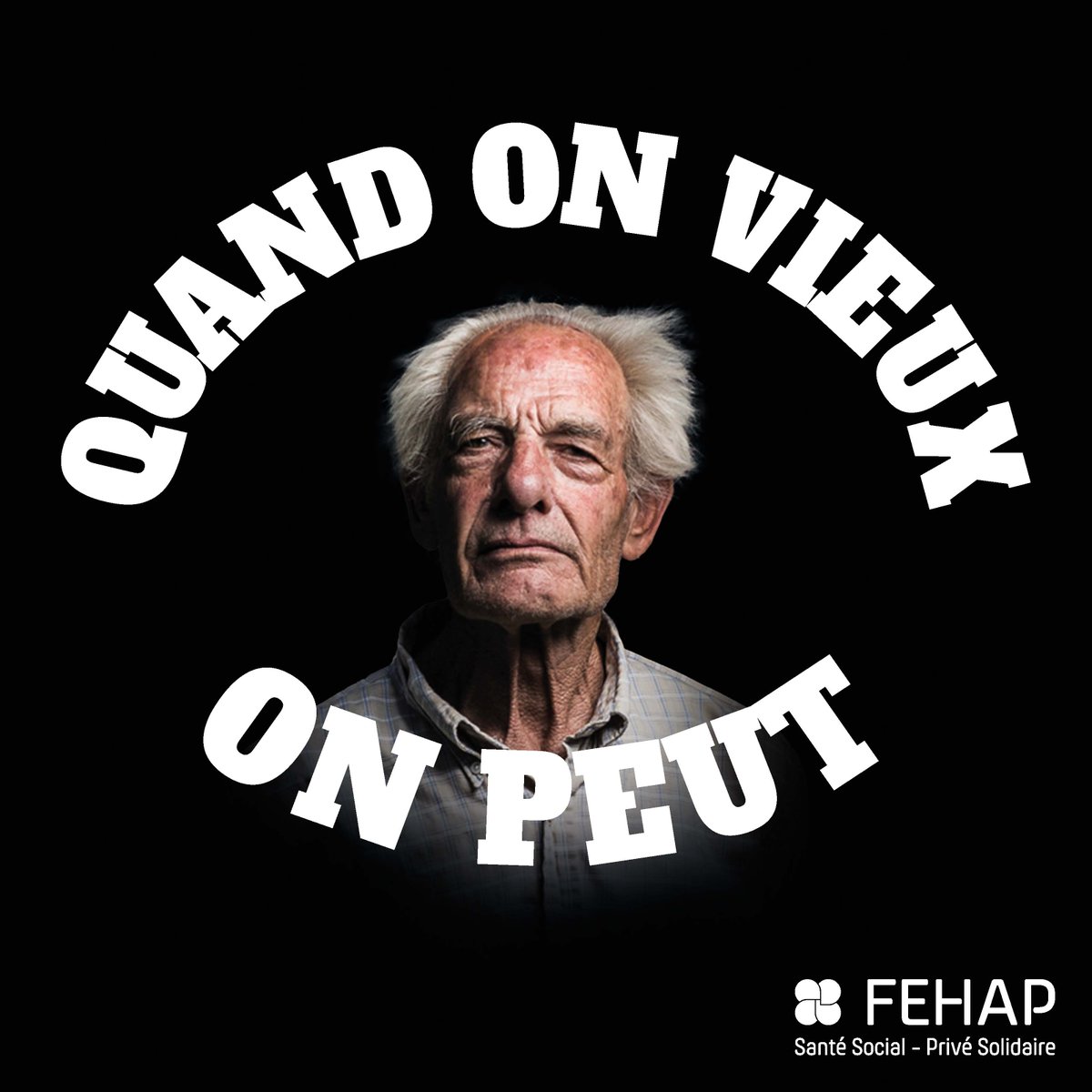 💪🏻 Quand on vieux, on peut !
Être aidé, respecté et soigné dans la dignité : c'est ce que chaque résident en EHPAD mérite.

La FEHAP agit pour un accompagnement digne du Grand Âge avec une grande campagne de sensibilisation. Rejoignez-nous !

urlr.me/y7VSvs