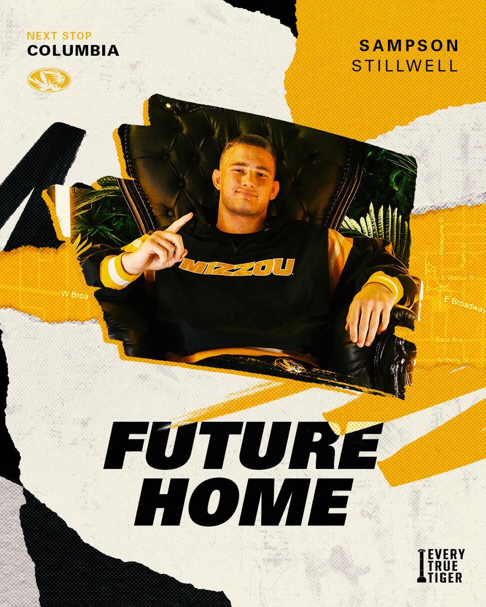 sampsonstillwel's tweet photo. Fired up to join Mizzou Wrestling and show what I can do in the black 
and gold!💪
#FutureHome #ETT #MIZ
@MizzouWrestling 
@MizzouAthletics https://t.co/3kuiAzROz6