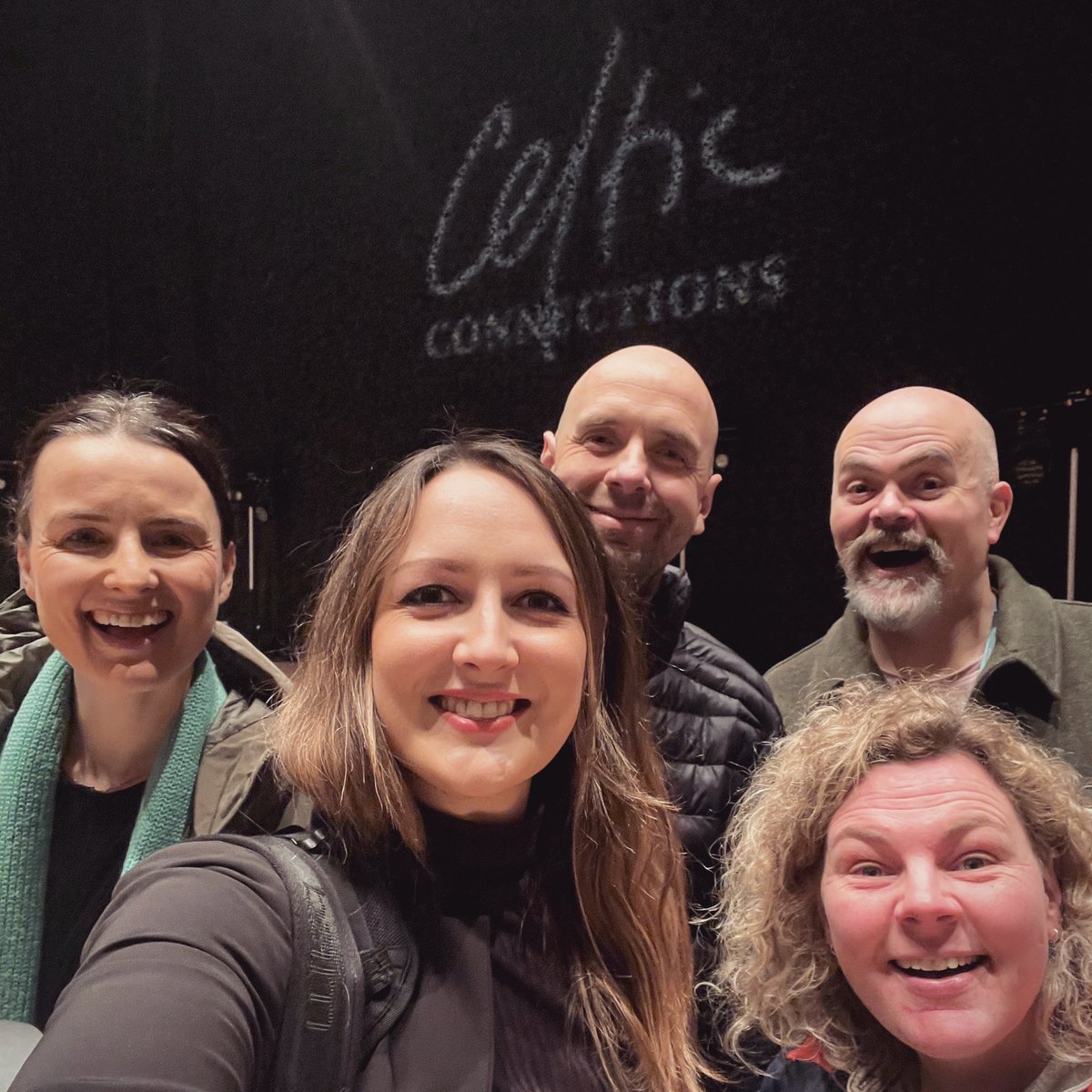 Up and at it this morning for <a href="/ccfest/">Celtic Connections</a>’s last school concert of the festival! Fair play to the young folk, we’ve never seen energy like it 😅

#celticconnections