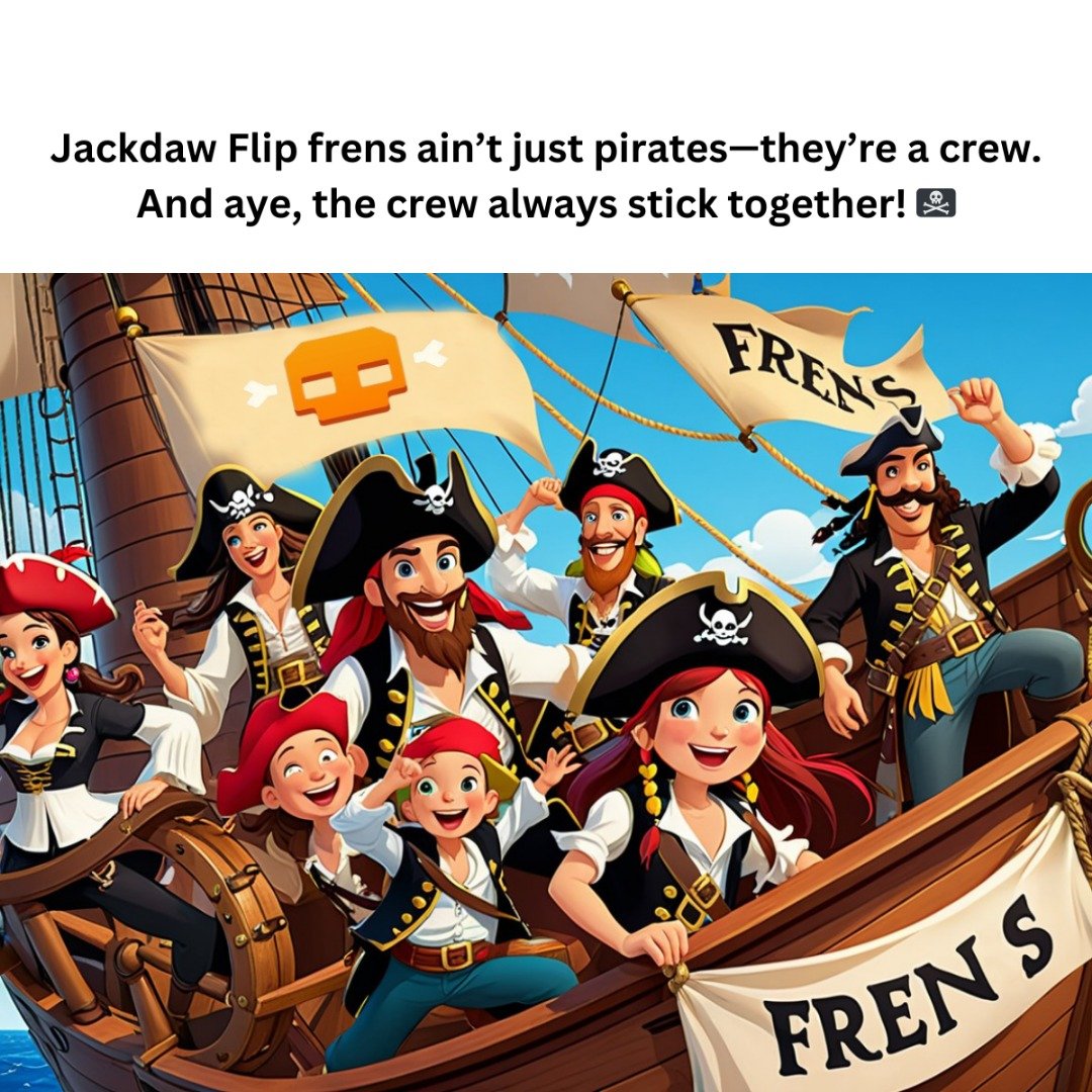 Don't just play JackdawFlip all by yourself, there's no fun in that! 😪

Bring your friends aboard 🏴‍☠️🏴‍☠️