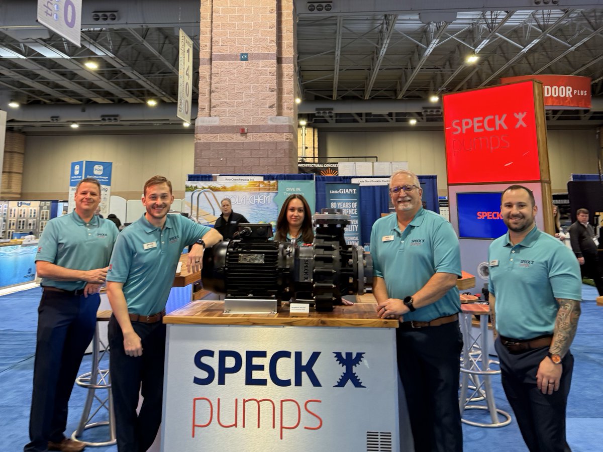 Day 1 of 3 at The Pool &amp; Spa Show! 🏊‍♀️ 🏝 Visit us at booth 1531 - we've got cold beer waiting for you.🍻 #AtlanticCity #thepoolandspashow #SpeckTravels