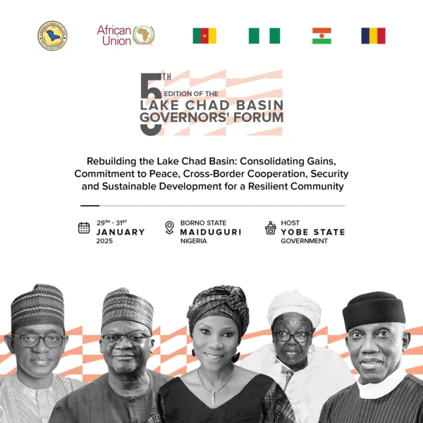 Tomorrow is the start of #LakeChadForum2025.
The forum brings together key stakeholders to renew and reinforce their commitments to advancing stability, resilience, and development in the region.
Join the conversation online!
📍Virtual participation:  bit.ly/4f63haJ