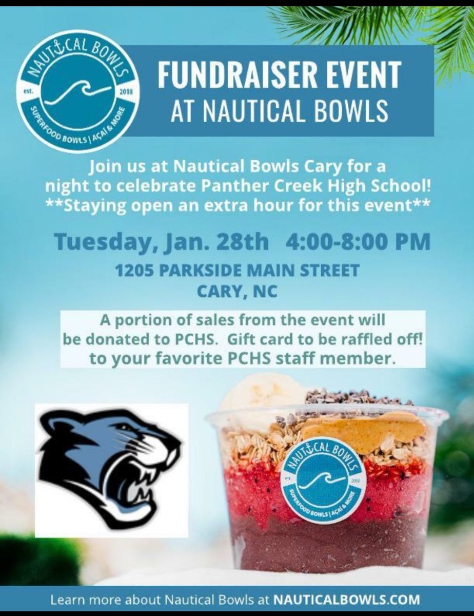 Join us at Nautical Bowls Cary