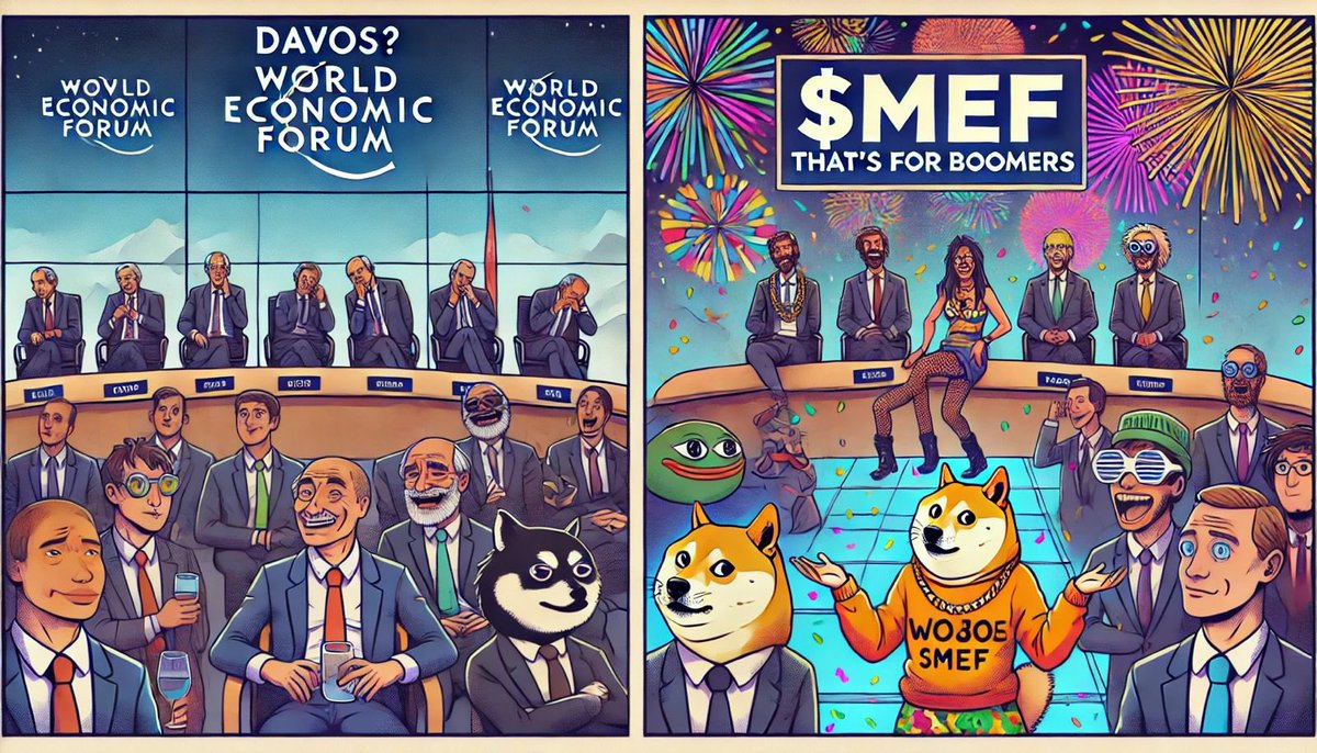 MemeEconForum's tweet photo. Insider sources confirm: The largest coordinated meme pump has just been finalized at the Meme Economic Forum ($MEF).

🐶🐸 Doge, Pepe, Shiba, Floki, Brett, Bonk, Mog, Ponke, Sundog, and Popcat have officially locked in their targets.

9T4YKGoVPq9kRTEmkhgDBdWAmkFav13UyHrRjNvipump https://t.co/5Nkz1OGUsr
