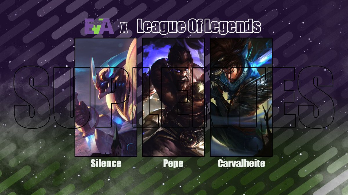 E segurando as "pontas" os nossos suplentes de sempre:

-> Temos 2 vagas de suplentes para fazer uma equipa de futsal