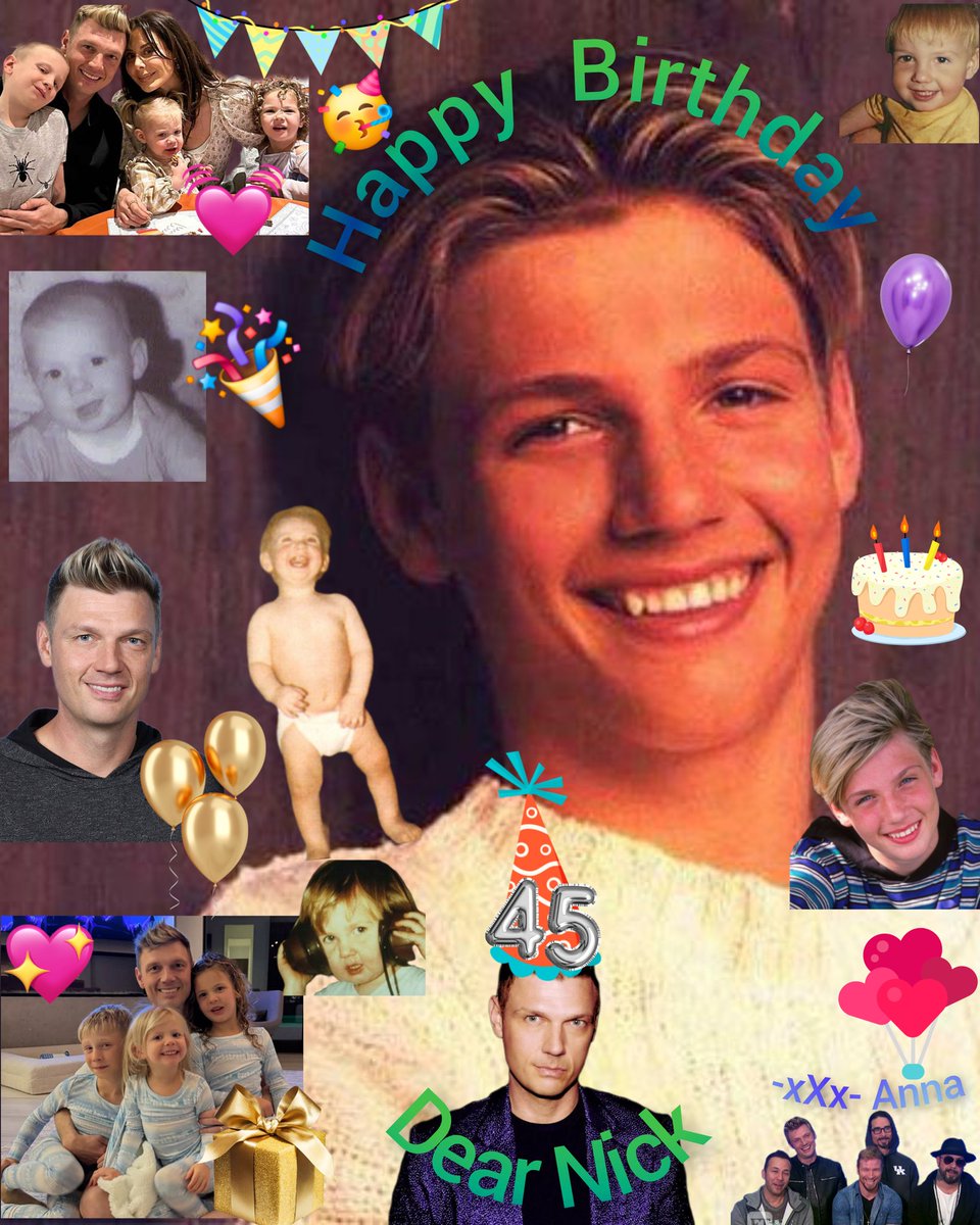 BackstreetMagic's tweet image. Happy Birthday dear Nick 🥳🎈🎁🎂🎉 hope you ha very a great day 😘✌️🫶🥰
@nickcarter @backstreetboys