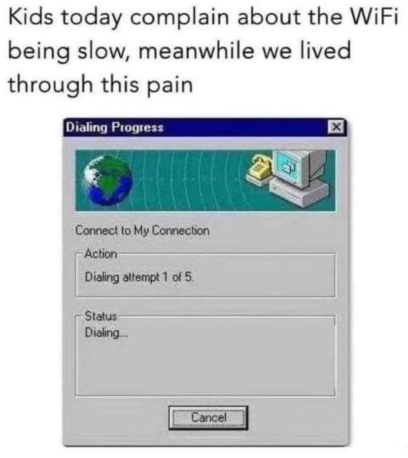 Them days, my mother never had a mobile and was never off the home phone!!