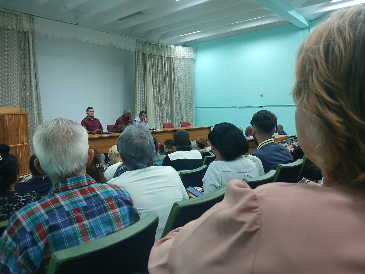 Recibe la <a href="/UPRCuba/">Universidad de Pinar del Río</a> visita del Viceministro Primero del <a href="/CubaMES/">MES</a>, el DrC <a href="/modesto_gc/">Modesto Ricardo Gómez Crespo</a>, con el propósito de evaluar el cumplimiento de los Objetivos, indicadores y metas del año 2024.

#Cuba