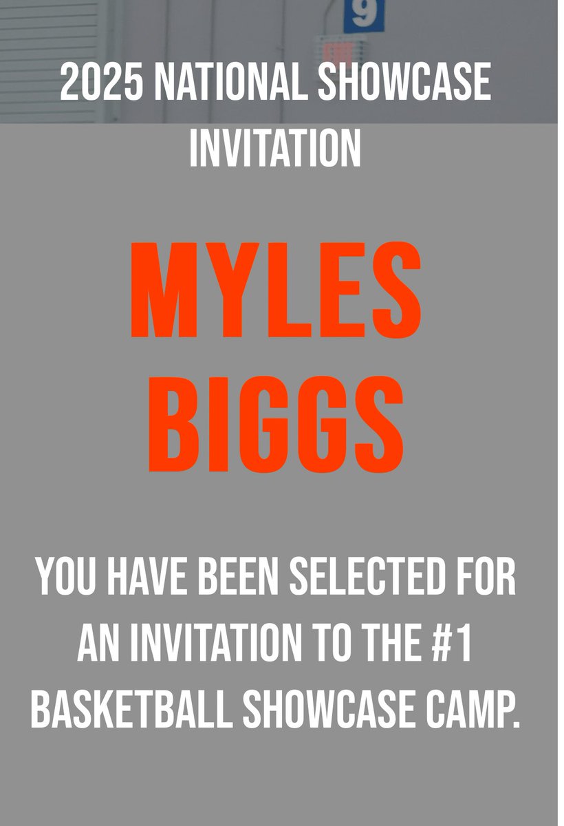 Myles Biggs (@myles1biggs) on Twitter photo Thank you <a href="/EXACTSports/">EXACT Sports</a> for the 2025 national showcase invitation I will gladly be attending Thank you <a href="/EXACTSports/">EXACT Sports</a> for the 2025 national showcase invitation I will gladly be attending