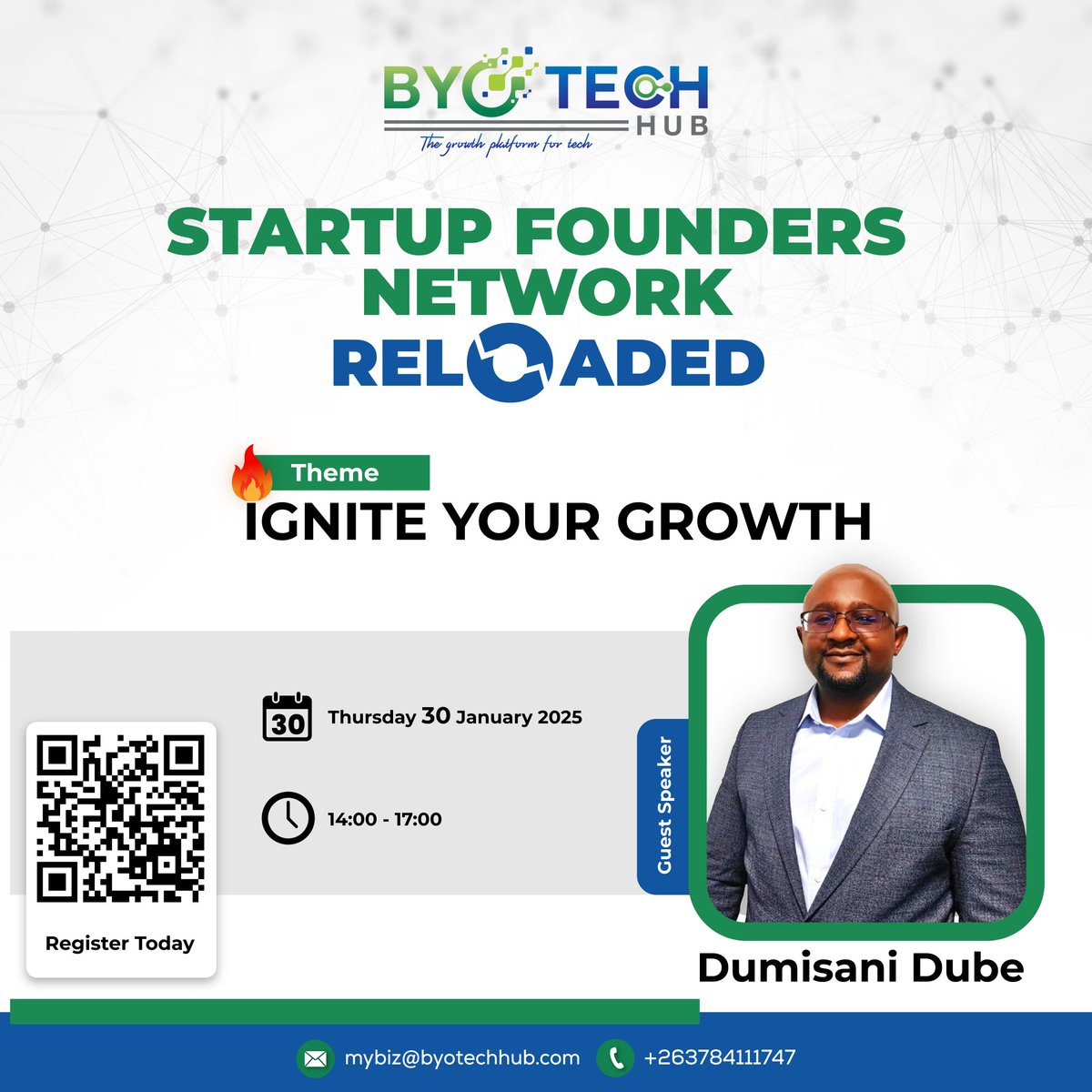 "Ready to level up your business in 2025? Join us at this month’s Startup Founders Network and discover how to do a powerful business health check!
#meetUp #startups #ByoTechHub 
<a href="/ISOCZIM/">ISOC Zimbabwe</a> <a href="/izonehub/">iZoneHub Zim🇿🇼</a> <a href="/Kuda_Dhliwayo/">Kuda Dhliwayo</a> <a href="/zenzele/">Zenzele</a>