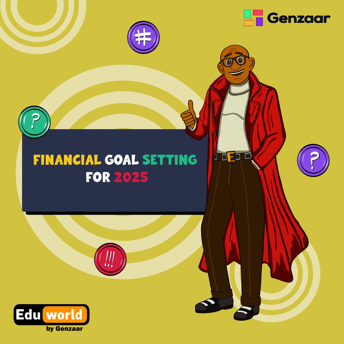 Genzaarapp's tweet image. It's not too late to set financial goals for 2025! Whether it's saving, building investments, or budgeting, every step counts.

Start now with simple finance tips from Eduworld. Join the waitlist for a brighter tomorrow! 🔗 [genzaar.app/eduworld]

#FinanceForAll #Genzaar