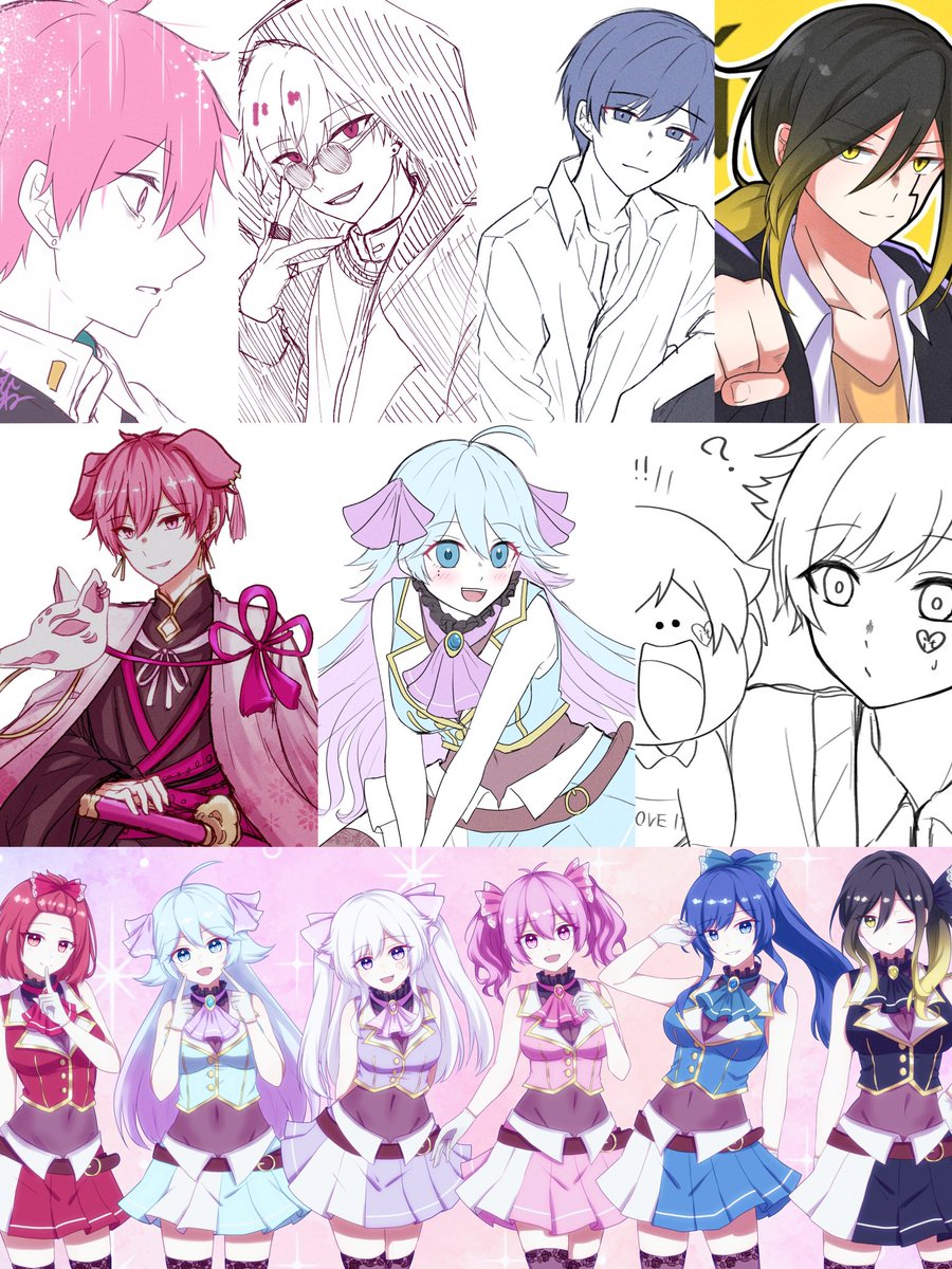 ネップリ始めました！ イラストは以下の16種類です！ 場所：ファミマ