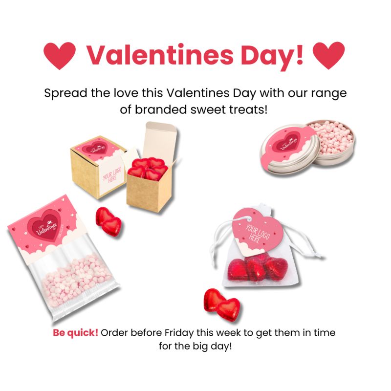 Identity Merchandise (@identitymer) on Twitter photo January is almost over & love is in the air!
We have a range of branded sweets to spread the love this Valentine's Day.
Be quick, place your orders by Friday to avoid disappointment.
For all enquiries:
๐ง hello@identitymerchandise.co.uk
๐ 0114 262 0408 January is almost over & love is in the air!
We have a range of branded sweets to spread the love this Valentine's Day.
Be quick, place your orders by Friday to avoid disappointment.
For all enquiries:
๐ง hello@identitymerchandise.co.uk
๐ 0114 262 0408