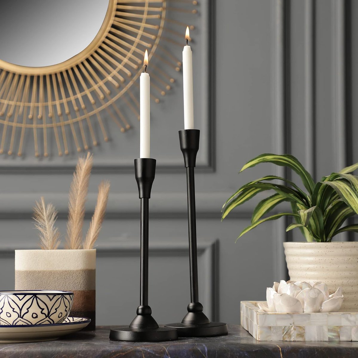 relyplus1's tweet photo. 🎁This Valentine’s, Give the Gift of Elegance🎁  

🌹Romantic Decor Ideas with Set of 2 Black Candle Holders🌹  

🎀Shop Now https://t.co/WEKTtGieXQ  

🎀On Amazon https://t.co/iYqqLzeKFZ  

#ValentinesDay #LoveGift #RomanticGift #CelebrateLove #BlackCandleHolder #LovelyGiftIdeas https://t.co/p2f1HZ7kuN