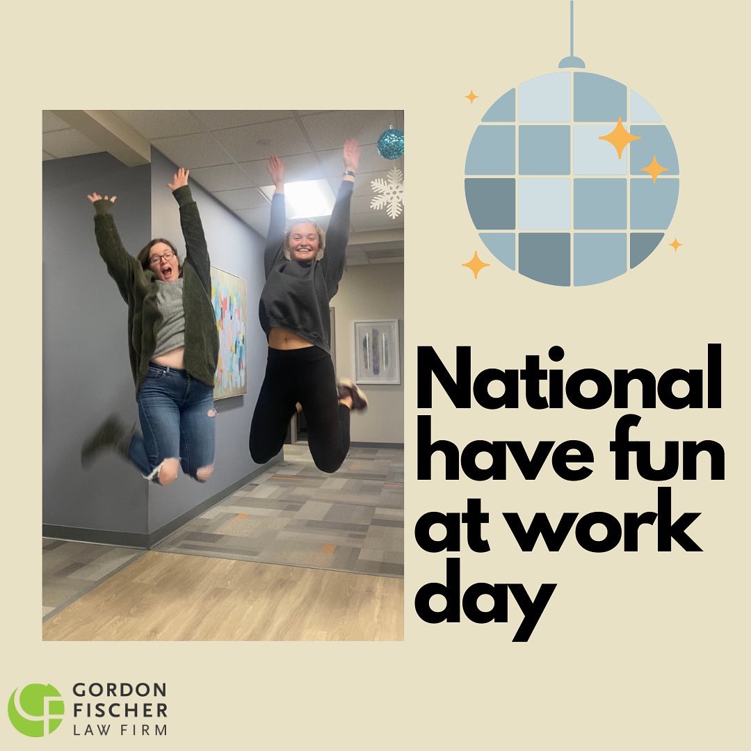 GoFischLaw's tweet image. It&apos;s #NationalHaveFunAtWorkDay. How are you having fun at work today?

#funatwork #dayinmylife #yolo #joyful