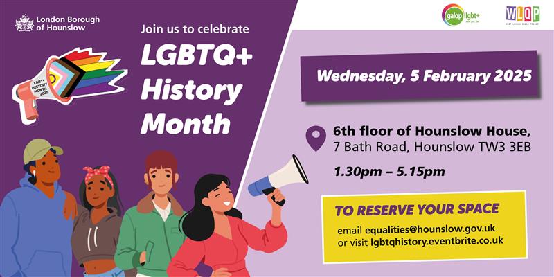 Hounslow Council (@lbofhounslow) on Twitter photo We’re excited to invite you to our LGBTQ+ History Month event next month! Let’s come together to celebrate the amazing activism of the LGBTQ+ community right here in #Hounslow.
To grab your spot, just click here: eventbrite.co.uk/e/lgbtq-histor… <a href="/lgbthm/">LGBT+ History Month 🏳️🌈🏳️⚧️</a> #lgbt #lgbtq #lgbtplushm We’re excited to invite you to our LGBTQ+ History Month event next month! Let’s come together to celebrate the amazing activism of the LGBTQ+ community right here in #Hounslow.
To grab your spot, just click here: eventbrite.co.uk/e/lgbtq-histor… <a href="/lgbthm/">LGBT+ History Month 🏳️🌈🏳️⚧️</a> #lgbt #lgbtq #lgbtplushm