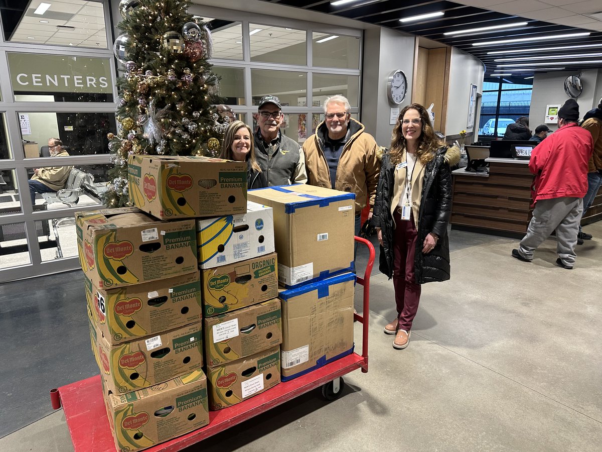 A huge thank you to Jim Brockmann and Denny Stuerzenberger for donating shoes to the men, women, and children we serve at The Rescue Mission! Your kindness shows the power of community and care for those in need. ❤️👟 #Grateful #CommunityLove