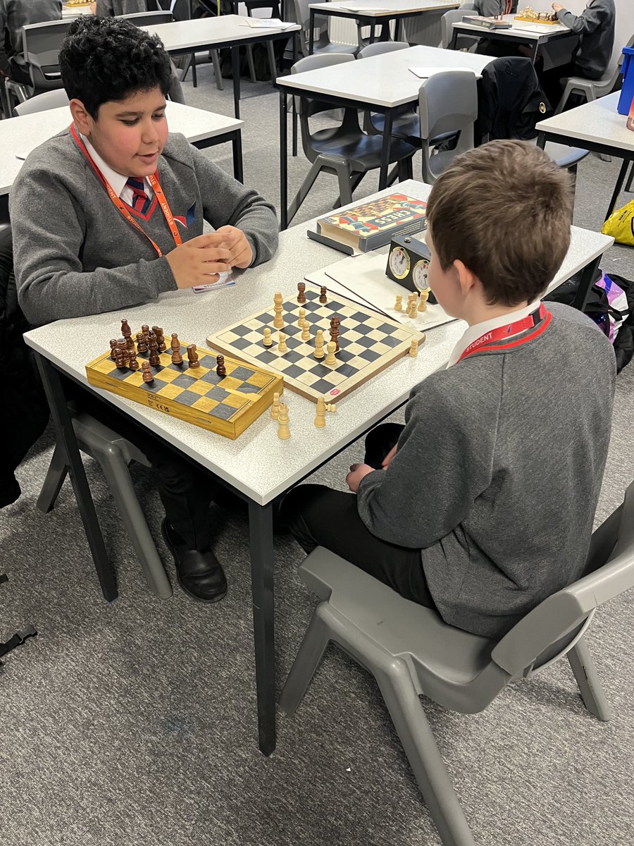 gorse_ruth's tweet photo. 📣 Check out the concentration on these faces! These fantastic students attend chess club every week and are upping their game each week! ♟️😍 #daretoachieve #chess #challenge #brainache https://t.co/Tweax5rW35