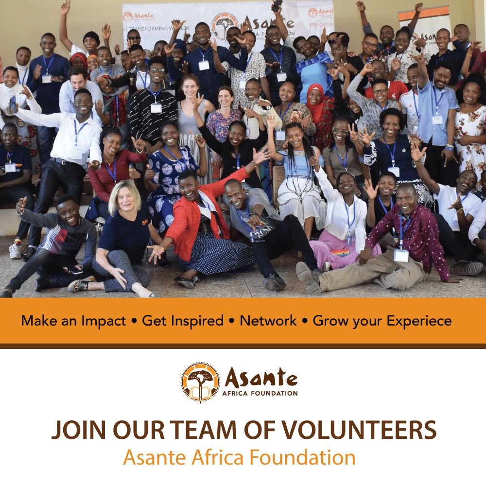 🌟 Join the Asante Africa team! 🌟

Use your skills to inspire, educate, and empower youth in rural East Africa. Volunteer with purpose and help transform lives.

📩 Apply now and make a difference: asanteafrica.org/opportunities/

#VolunteerWithImpact #AsanteAfrica