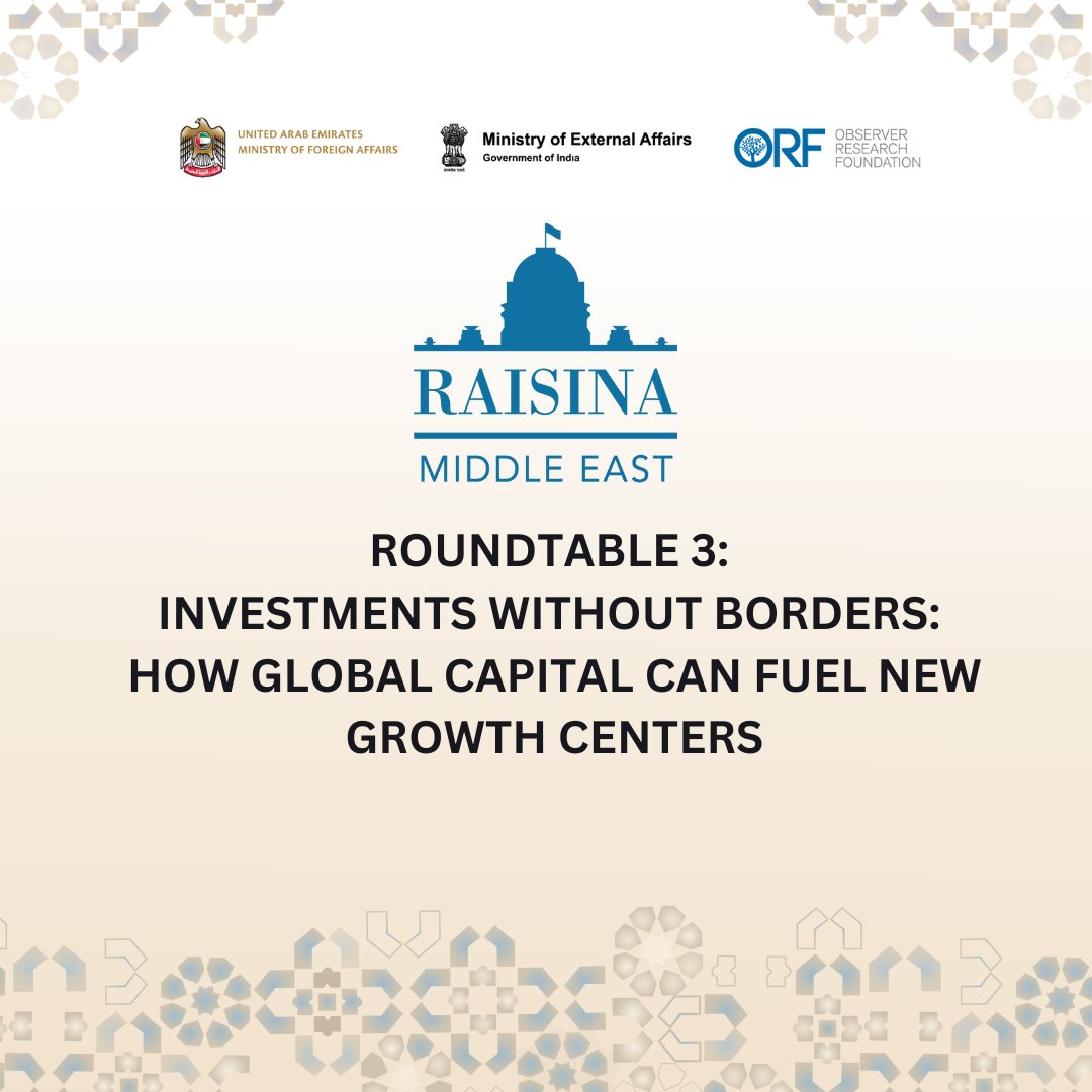 Investments Without Borders: How Global Capital Can Fuel New Growth Centers

Featuring: Eranga Weeraratne, Márton Ugrósdy, <a href="/anapalacio/">Ana Palacio</a>, <a href="/jayantsinha/">Jayant Sinha</a>, Angelo George, <a href="/JJanjusevicCSD/">Dr Jelena Janjusevic</a>, Koyel Mandal, Edmund Terence,  Sherine El Naggar, <a href="/ShuvaRaha/">Shuva Raha 🇮🇳</a>, Mulenga Muleba &amp; <a href="/mihirssharma/">Mihir Sharma</a>