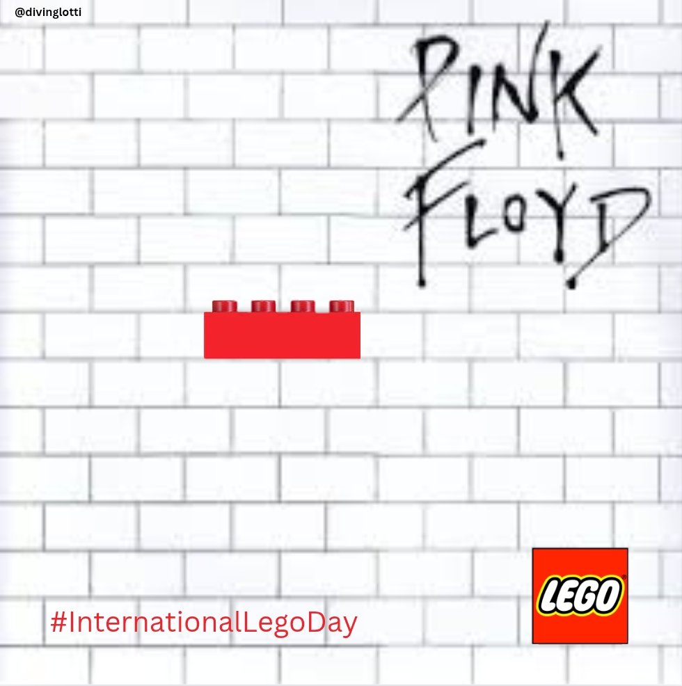 divinglotti's tweet image. One Minute Brief of the Day:
Create posters to celebrate #InternationalLegoDay 🧱❤️  @OneMinuteBriefs #anothercrabstreasure #anotherbrickinthewall