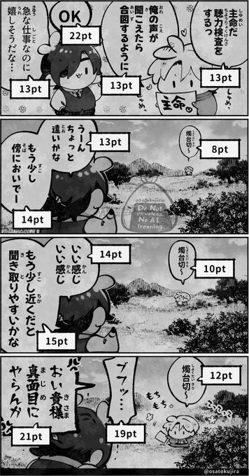 この確認がやりたかっただけのヤツです✍️
スマホから見て 見やすい&amp;見づらい大きさの、限界を探ろうとしておりました🙌

原稿サイズの設定などによって、色々違ってくると思うので
完全に自分用で恐縮です〜 
