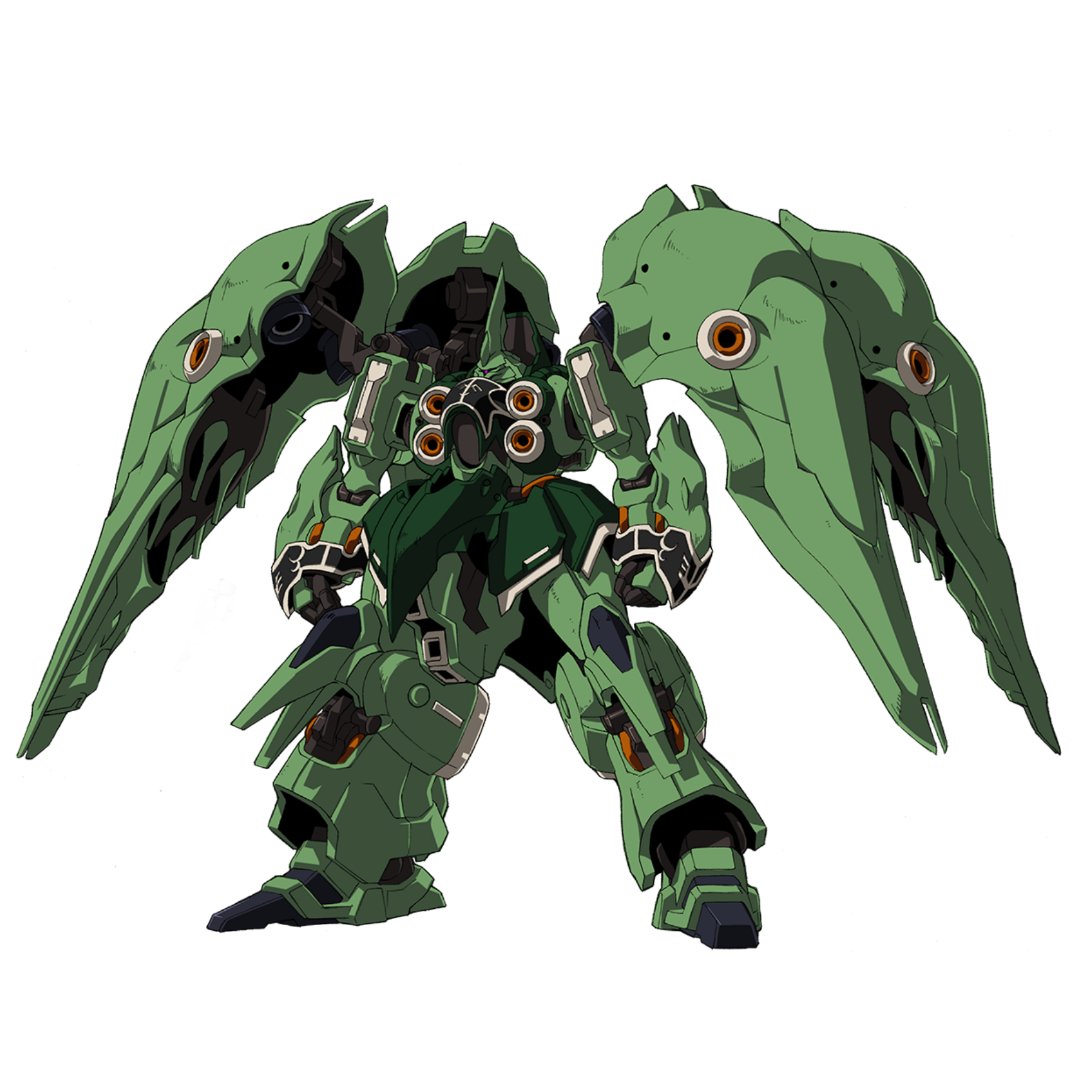 NZ-666 クシャトリヤ ◇「袖付き」のニュータイプ専用MS。クィン