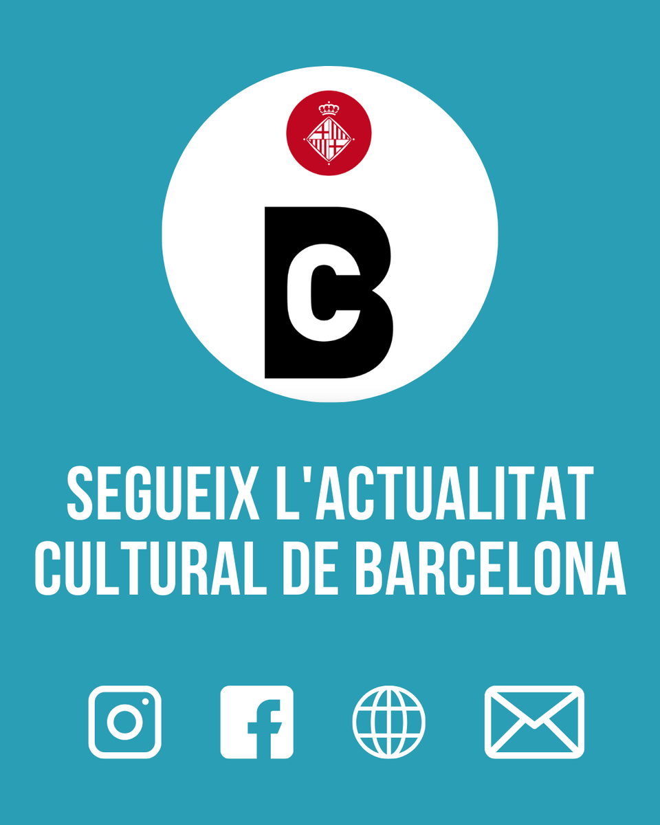 Gràfica de les xarxes socials de Barcelona Cultura.