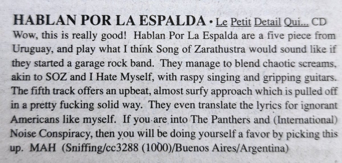 <a href="/hpleuy/">HablanPorLaEspalda</a> en el mítico hearttack zine. Año 2003.