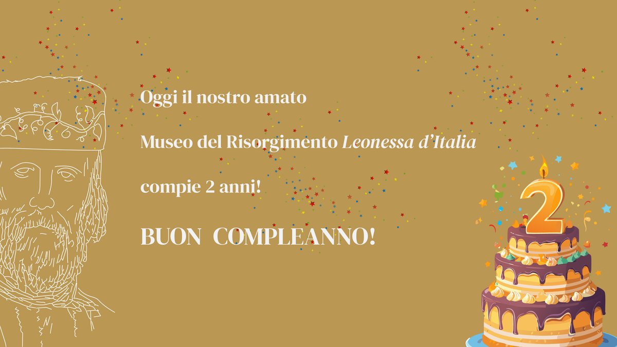 Buon compleanno Museo del Risorgimento!

Il 28 gennaio 2023 inaugurava il Museo del Risorgimento "Leonessa d'Italia" nel Castello di Brescia, unitevi a noi per festeggiare questo compleanno speciale!

#happybirthday #2years #MuseodelRisorgimento