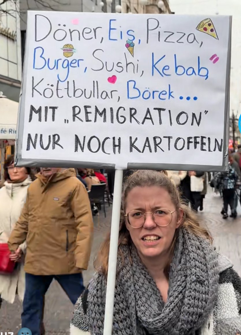 miiniiiie's tweet image. Deutschland hat fertig!

#AfD #Remigration #RemigrationNow #GrueneRausausALLENParlamenten #Bundestagswahl #Wahlkampf 
#Hohlfrucht