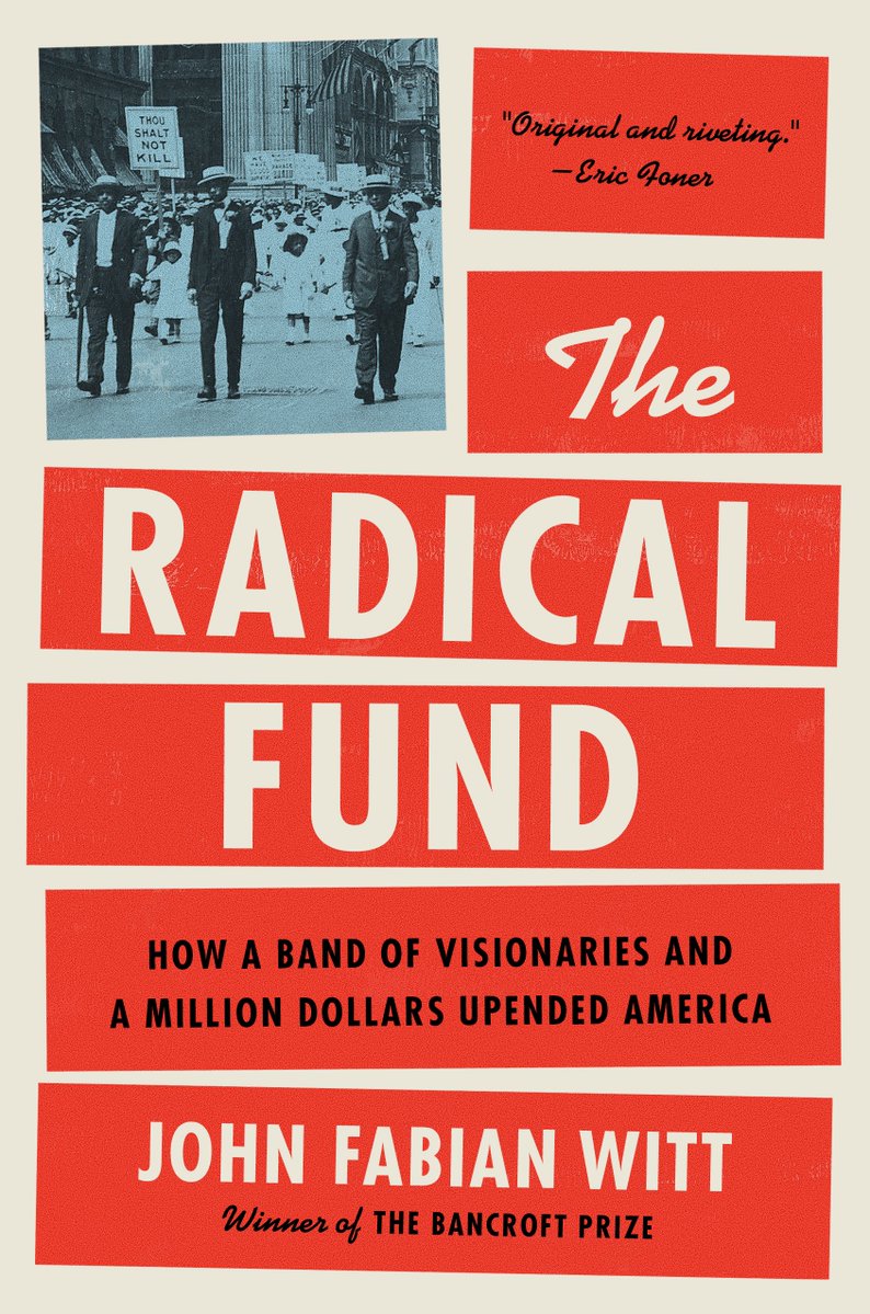 Looking for a deep dive into how a band of outsiders took on the richest people in the world to fight economic inequality, white supremacy, and a media ecosystem dominated by the few? The Radical Fund is coming 10/14. simonandschuster.com/books/The-Radi…