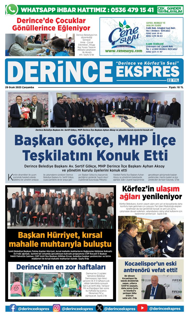 derinceekspres's tweet photo. https://t.co/i8NyeAZqf9