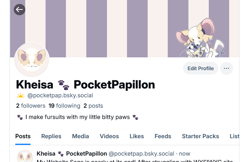 Kheisa 🐾 PocketPapillon tweet media