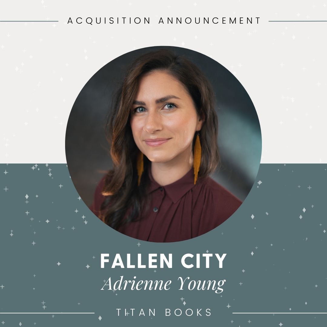 TitanBooks's tweet photo. We are thrilled to announce that Titan Books will be publishing FALLEN CITY, the first adult fantasy novel from the New York Times bestselling author of FABLE, @adriennebooks.

We can’t wait to share this book with you in November 2025! ✨ https://t.co/jvp1PlrMyg