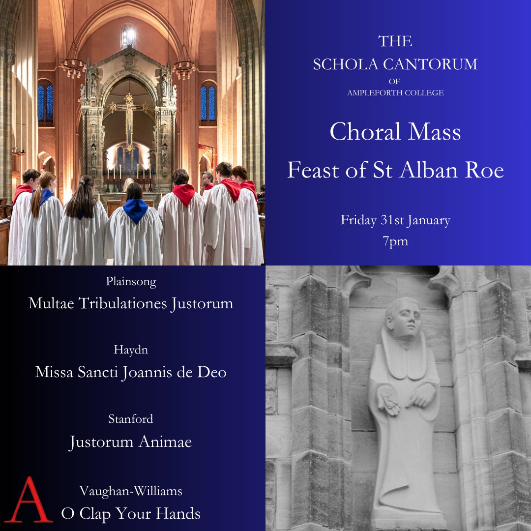 Ampleforth College Music tweet media