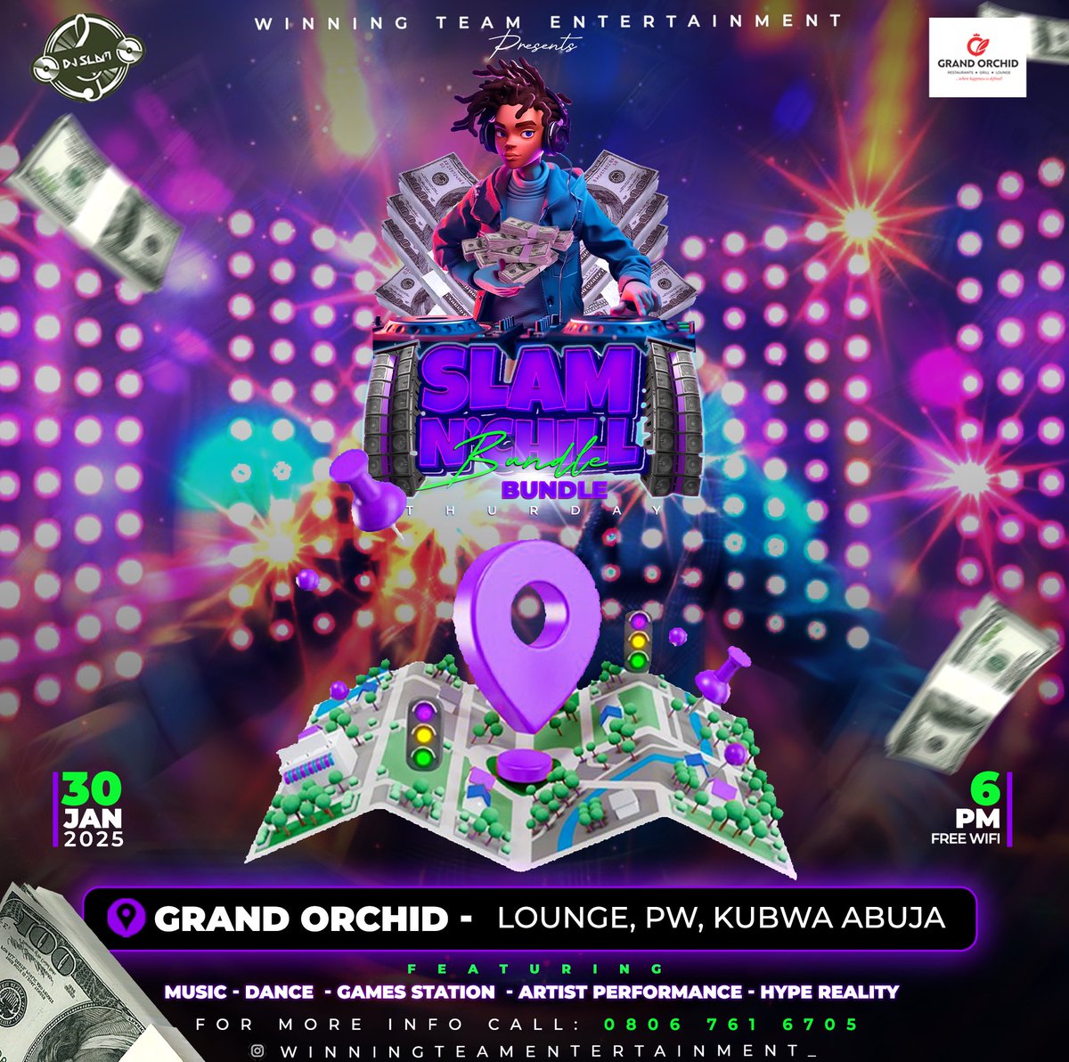 djslam70's tweet image. #slamnchill #bundlebundle This Thursday Jan30Th 
See fliers for info