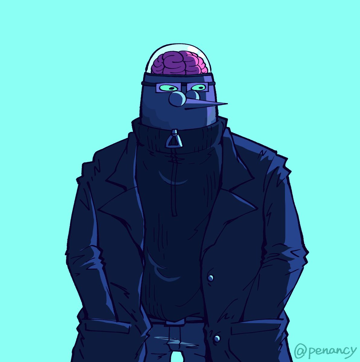 penancy2's tweet photo. IQ3000🐦🧠💥
#創作 #イラスト #illustration https://t.co/dm2Xlt0ims