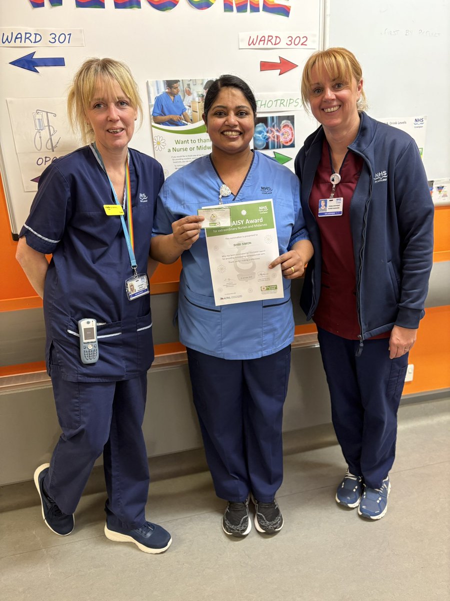 Fiona Whyment (@fionawhyment) on Twitter photo Congratulations to Shibi Simon who works in 301/2 on her nomination for a Daisy Award. Well done Shibi! <a href="/NHSGrampian/">NHS Grampian</a> <a href="/DAISY4Nurses/">DAISY Foundation</a> Congratulations to Shibi Simon who works in 301/2 on her nomination for a Daisy Award. Well done Shibi! <a href="/NHSGrampian/">NHS Grampian</a> <a href="/DAISY4Nurses/">DAISY Foundation</a>
