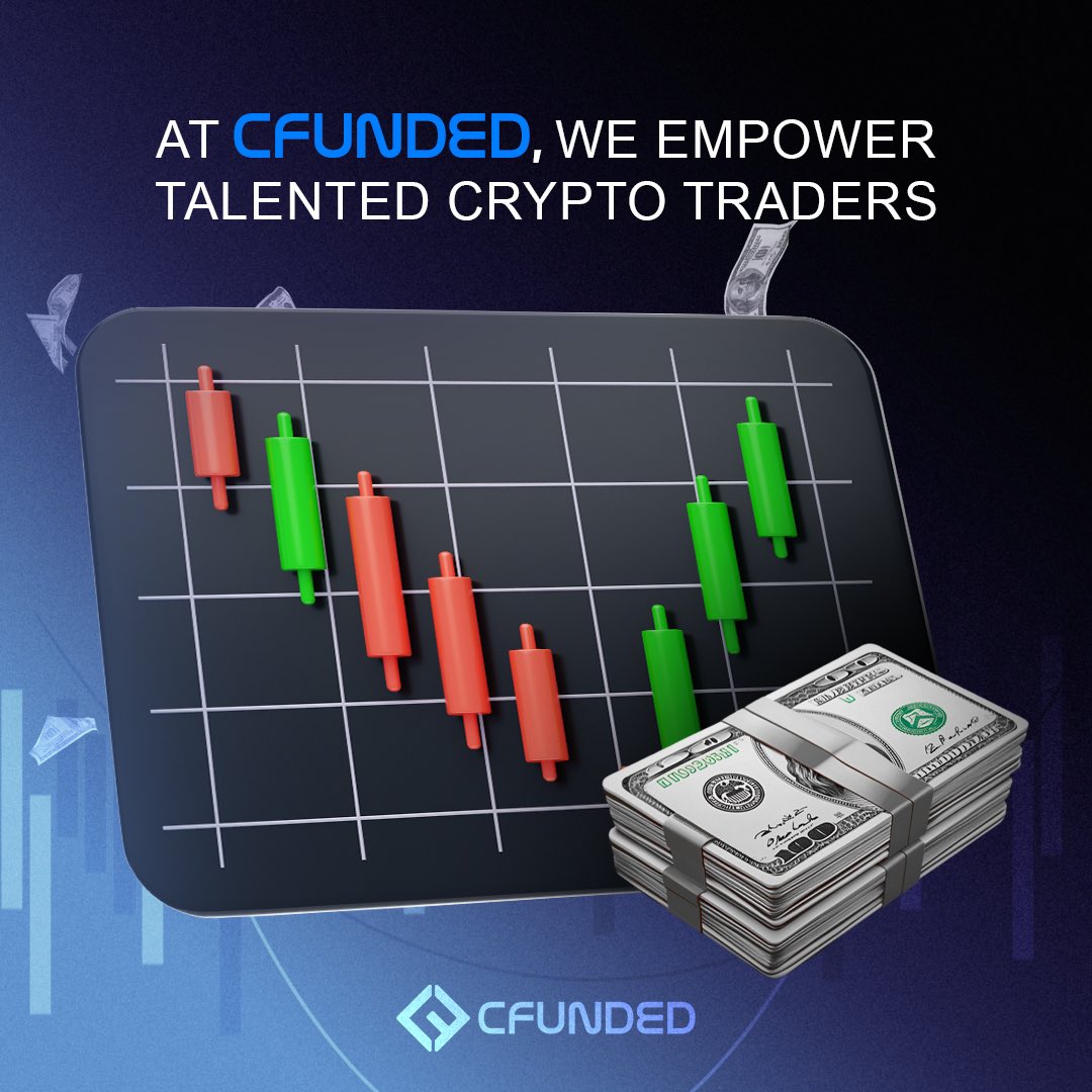 cfundedcom's tweet image. 🌟 At CFUNDED, we empower talented crypto traders by providing the capital they need to succeed.

💡 No need to risk your own money. No need for high leverage or liquidation fears.

✅ Just bring your A-game, pass the challenge, and trade with big funds.

🚀 Let's make trading…