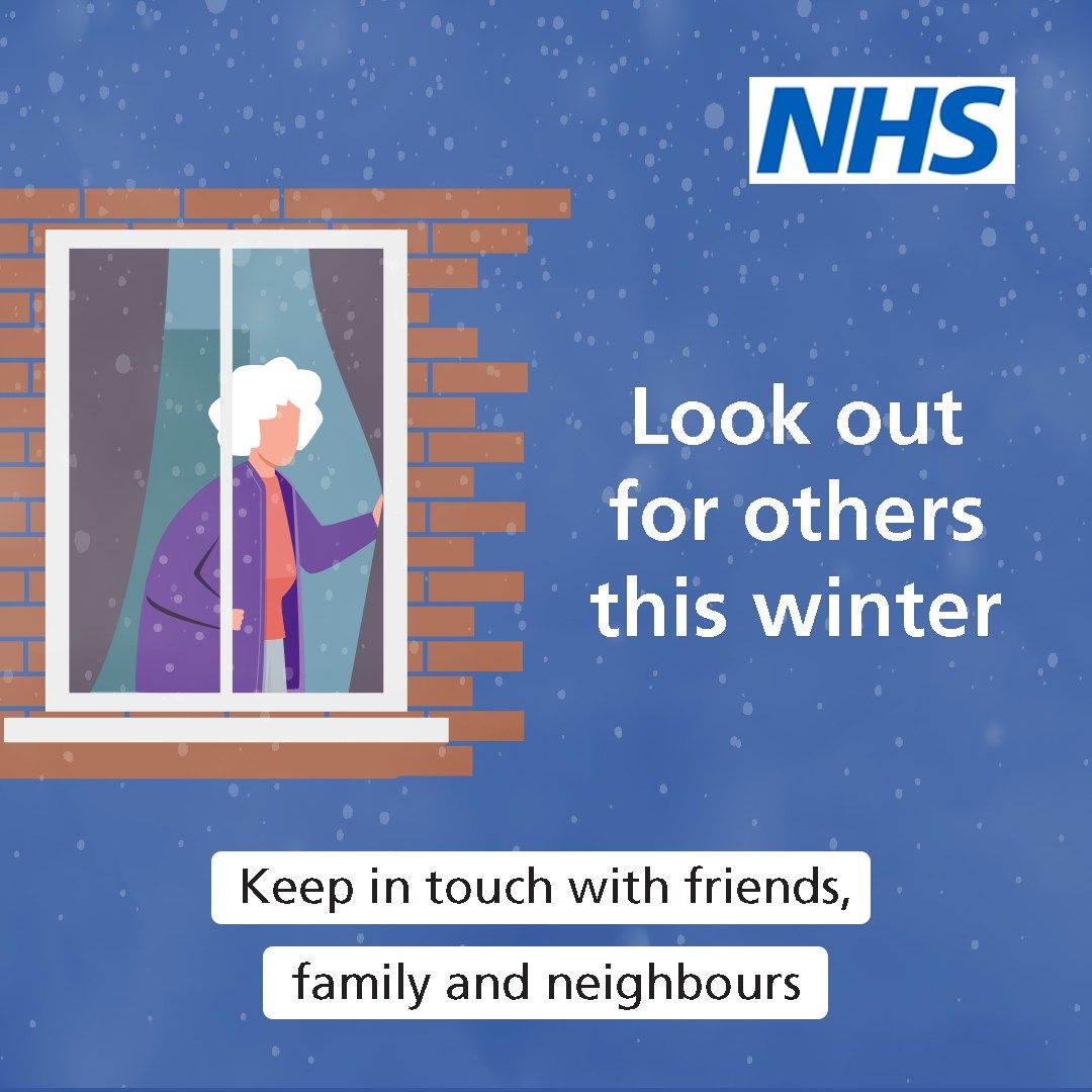 Remember that other people, such as older neighbours, friends, and family members, may need a bit of extra help this winter. 

There’s lots you can do to help others 👉 buff.ly/48RP4wt