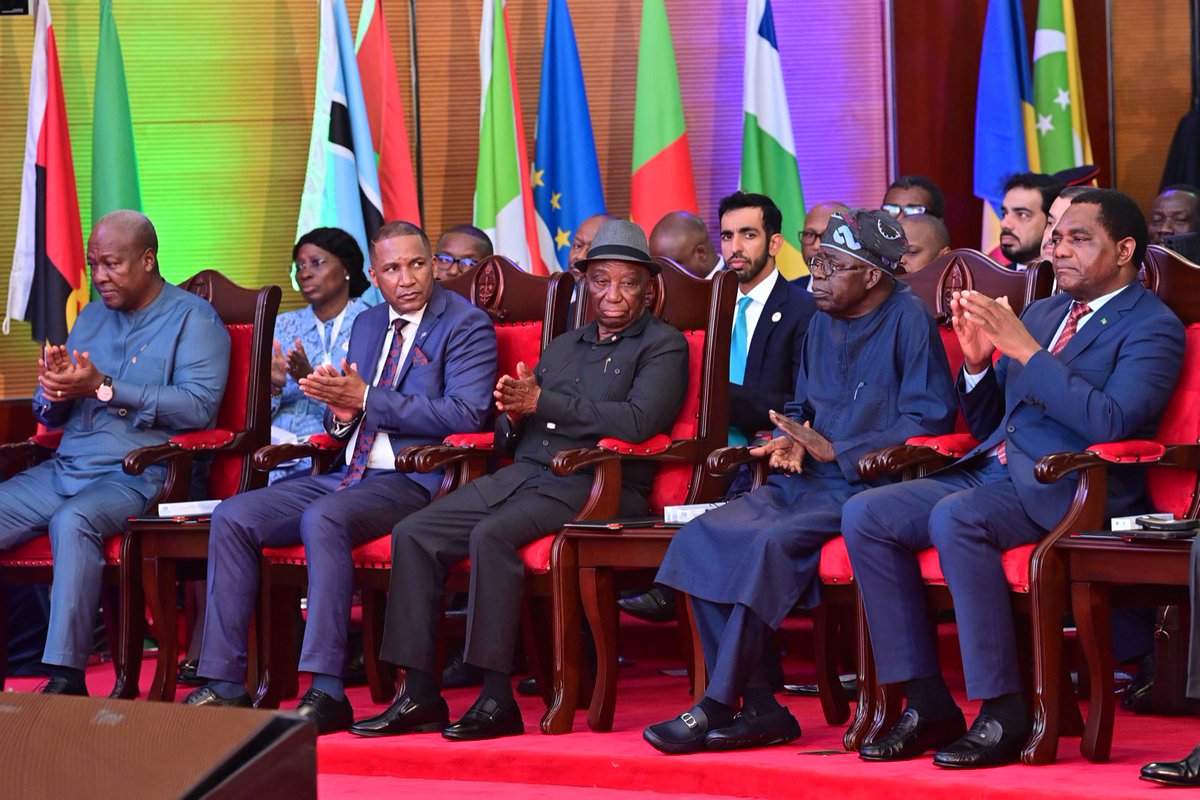 ikulumawasliano's tweet photo. Rais wa Jamhuri ya Muungano wa Tanzania, Mhe. Dkt. Samia Suluhu Hassan, wakuu wa Nchi mbalimbali na Viongozi wengine wakishiriki Mkutano wa Wakuu wa Nchi za Afrika kuhusu Masuala Nishati katika Kituo cha Mikutano cha Kimataifa cha Julius Nyerere (JNICC) Jijini Dar es Salaam tarehe 28 Januari, 2025.