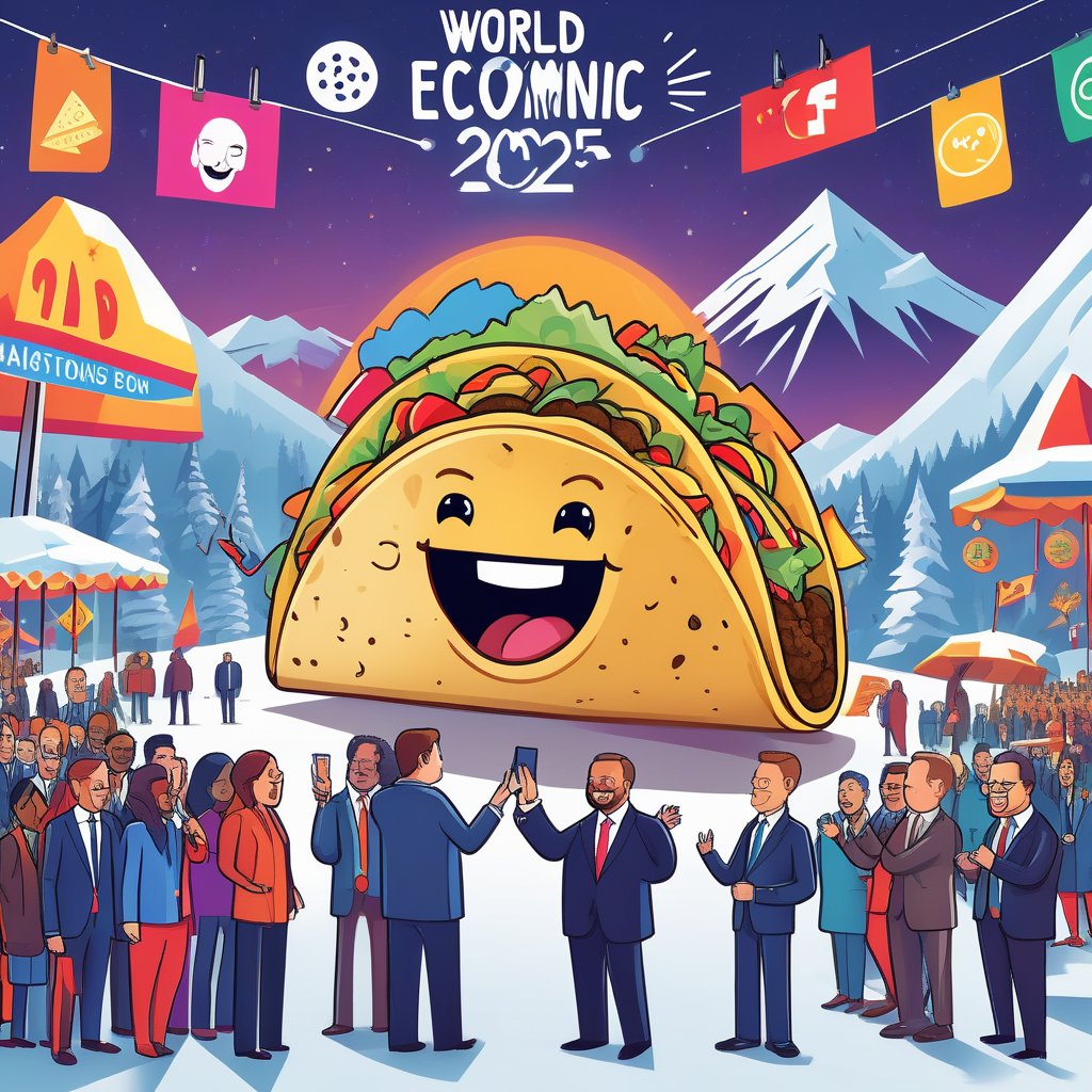 TACOonchain's tweet image. 🚀 Hey, crypto fam! Just catching up on the World Economic Forum 2025 vibes in Davos! 🌍 With Donald Trump waving his pro-crypto flag, things are getting spicy! 🌶️ What do you think the new US regulations might mean for the crypto world? 🤔💭 #CryptoChat