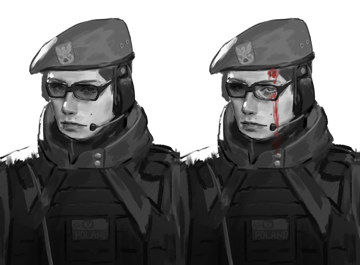 【波兰之刃·zofia生贺企划】
Happy birthday，zofia
#RainbowSixSiege #zofia #R6S