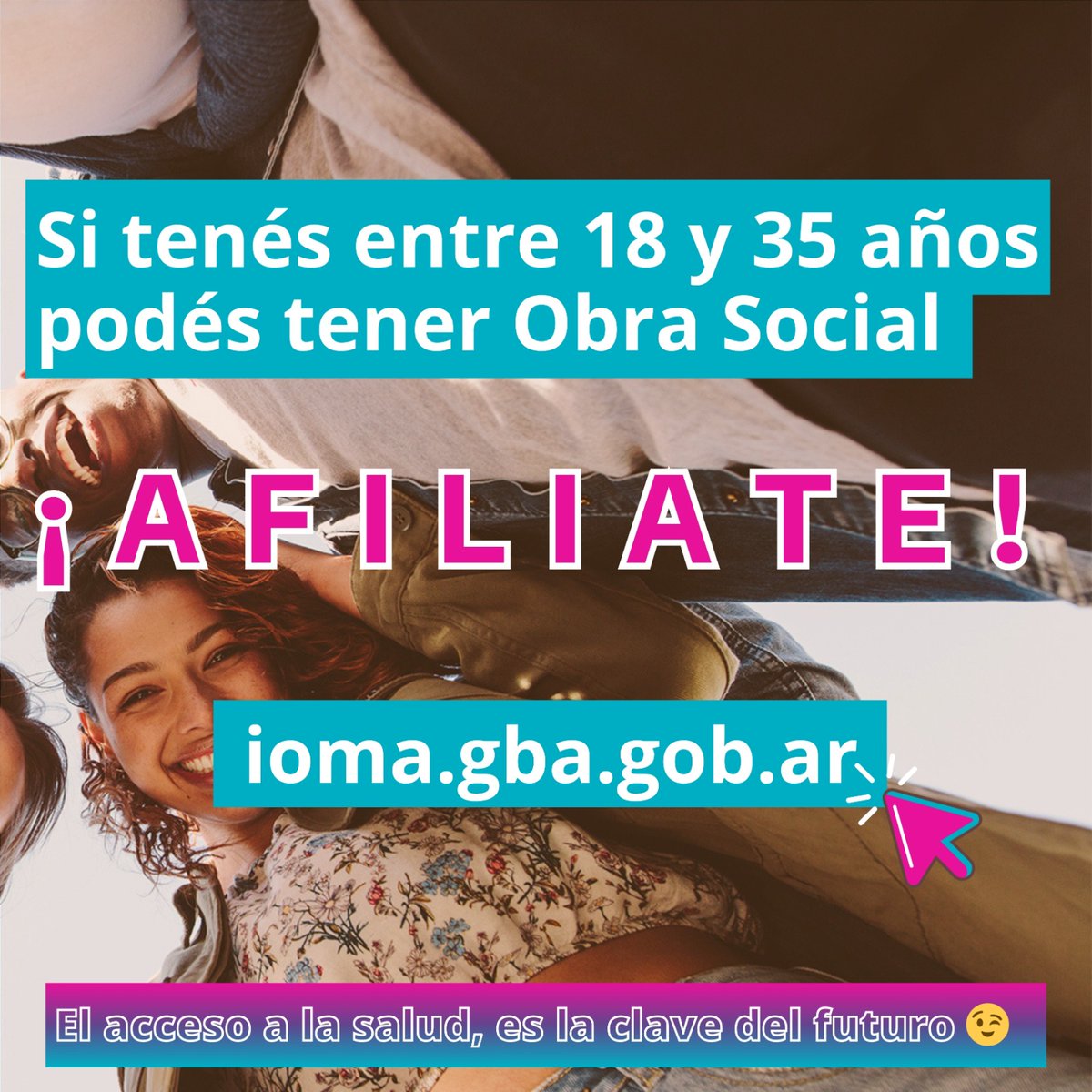 🌟 Si tenés entre 18 y 35 años y querés afiliarte a IOMA, podés hacerlo 👇

💯 Incorporarte es muy sencillo y 100% digital.

Más información en nuestra web.

#JóvenesConIOMA #IOMA