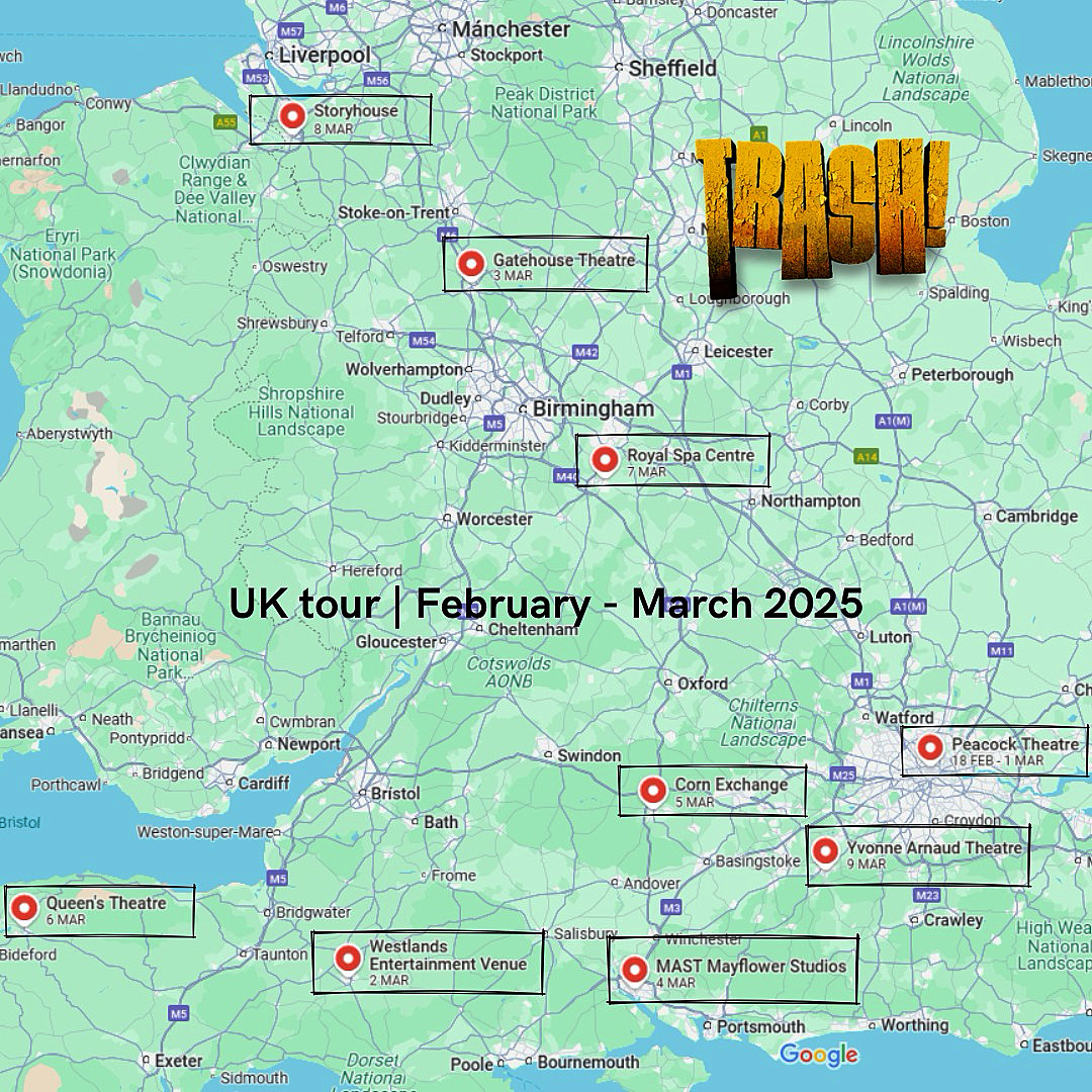 SOON‼️ 🔜 LONDON 🇬🇧
@Trashtheshow | <a href="/Toompak/">Toompak</a> 
Exciting🤩
#produccionesyllana #yllana #trash #trashtheshow #toompak #uk #London #February #March