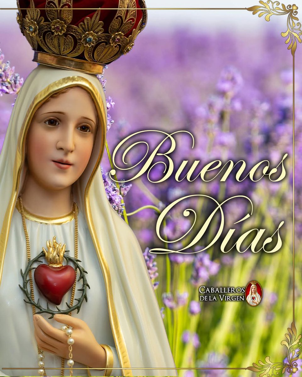 RuizHurtadoRE's tweet photo. Buemos Días!!
Que el nuevo día comience con la luz de la esperanza y la paz en tu corazón. Con la #Guía de María, cada paso será un camino de fe y alegría. Que su amor sea la fuerza que te #Inspire y su protección el refugio que te #Cuide mientras enfrentas las bendiciones y ... https://t.co/stvwKvT6J4